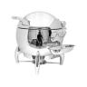 Round Hydraulic Hinge Lip Chafing Dish with Soup Tureen